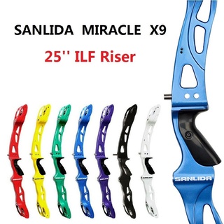 ราคาการยิงธนู SANLIDA X9 25\" Bottle Racek Takedown Recurve Bow Riser Right Hand Shooting Competition