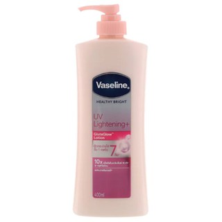 วาสลีน โลชั่น เฮลธี้ ไวท์ ยูวี ไลท์เทนนิ่ง Vaseline Lotion Healthy Bright UV Lightening 400 ML.