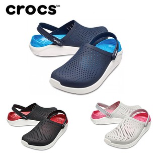 ภาพหน้าปกสินค้า#ราคาพิเศษ#Crocs LiteRide™ สวมรุ่นใหม่ใส่สบาย，รองเท้าชายหาด ที่เกี่ยวข้อง