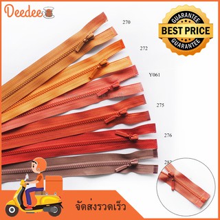 สินค้า ซิปฟันกระดูก ฟันเบอร์3 (ดูสีภาพที่2) เหมาะสำหรับเย็บเสื้อผ้าแฟชั่น คุณภาพดี