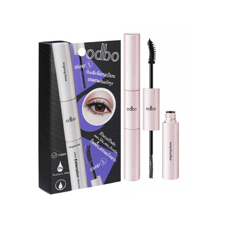 ภาพหน้าปกสินค้าOdbo Extra Extension Mascara 4+4 กรัม โอดีบีโอ เอ็กซ์ตร้า เอ็กซ์เทนชั่น มาสคาร่าปัดขนตาสองหัว od922