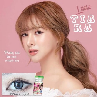 คอนแทคเลนส์ ธรรมชาติ Mini Tiara/ Mini Dali  สีเทา/ตาล Gray/Brown ค่าสายตา (0.00)-(-10.00)