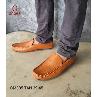 สินค้า CM385มี3สีรองเท้าหนังลำลองแบบสวม