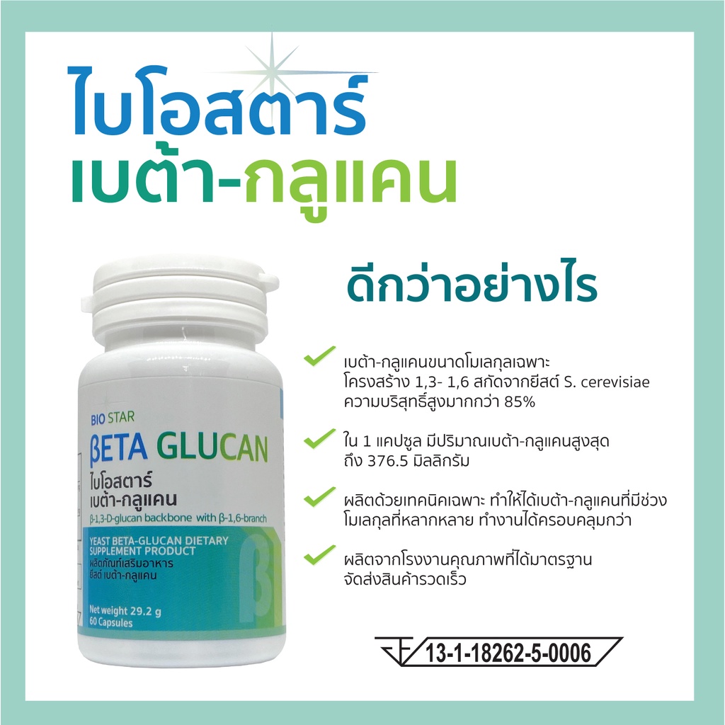 ชุด-2-กระปุก-beta-glucan-เบต้ากลูแคน-1-3-1-6-สูงสุด-376-5-มก-60-แคปซูล-biostar-beta-glucan