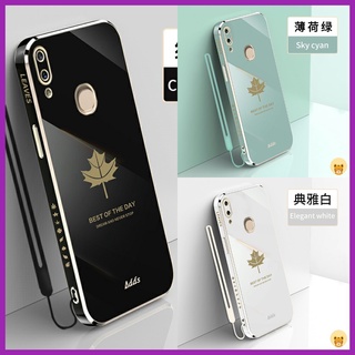 เคส Vivo V11i เคส V9 เคส Y91i เคส Y95 Y91 เคสหรูหรา พื้นผิวเรียบ เคสโทรศัพท์ ชุบไฟฟ้า + ฟรีสายคล้อง