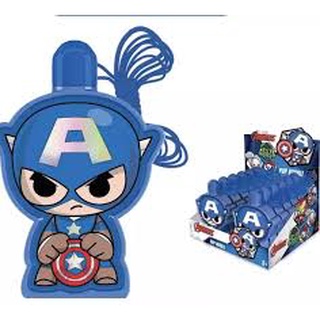 Captain america ลิขสิทธิ์แท้ ขวดเป่าฟองใส กัปตันอเมริกา Bubble Bottle น้ำยาเป่าฟอง พร้อมชุดเป่า อเวนเจอร์ส