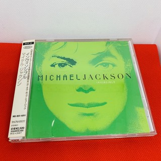 Michael jackson Invincible ปกเขียว Japan CD
