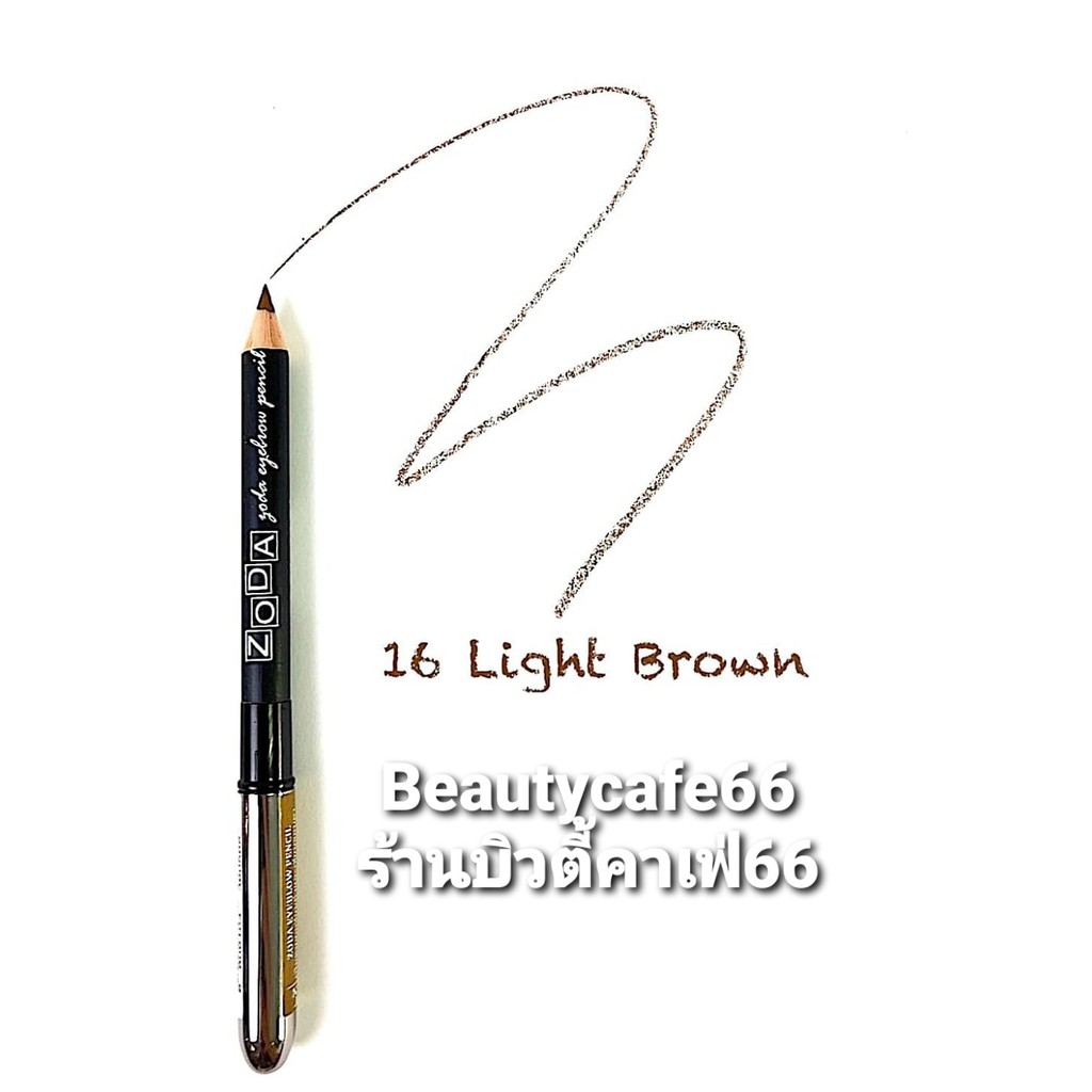 ภาพสินค้าส่งไวมาก ดินสอเขียนคิ้วโซดา Zoda Eyebrow Pencil 100% Made in Korea มีครบทุกเบอร์ ดินสอเขียนคิ้วกันน้ำ จากร้าน beautycafe66 บน Shopee ภาพที่ 7