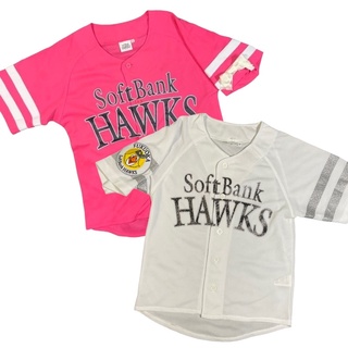เสื้อเบสบอล SoftBankHAWKS  Size SS-M-L