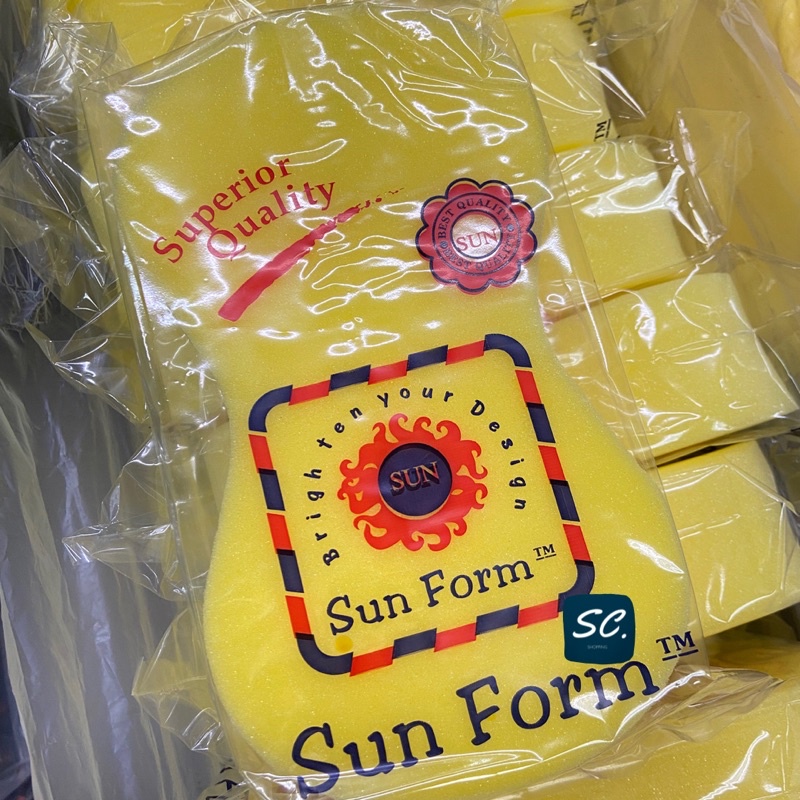 ภาพหน้าปกสินค้าฟองน้ำน้ำล้างรถ ฟองน้ำ SUN เลข 8 สีเหลือง ขนาด 10x20 CM. ราคาถูกจากโรงงาน จากร้าน sc.shopping บน Shopee