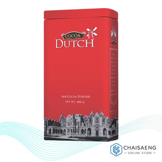 Cocoa Dutch 100% Cocoa Powder 400 g เครื่องดื่มโกโก้ชนิดผง ตรา โกโก้ดัทช์ 400 กรัม