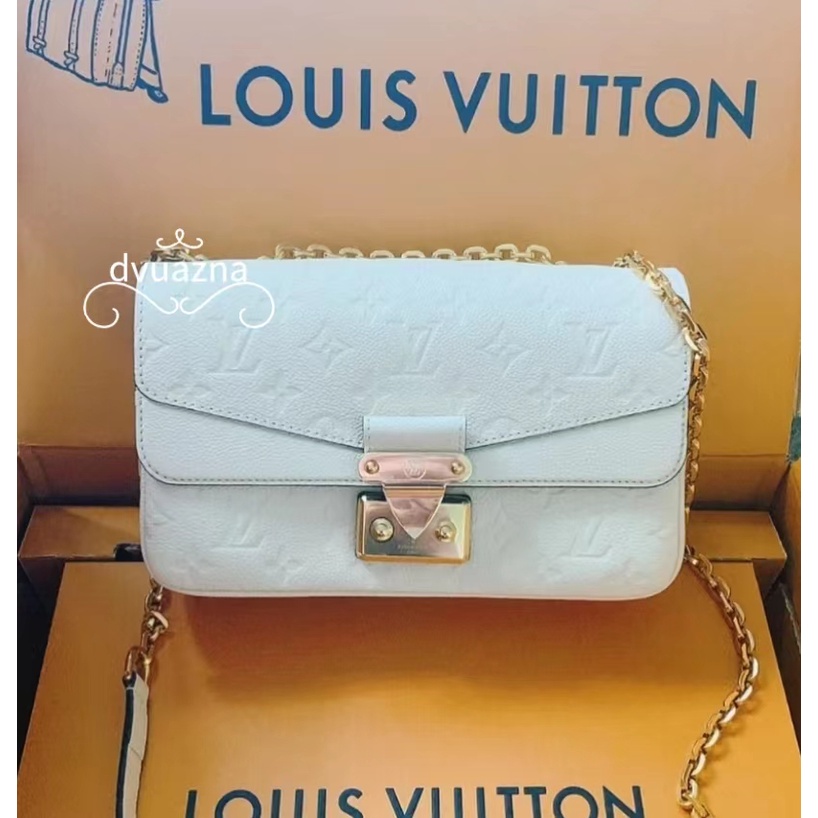 ของแท้-louis-vuitton-lv-marceau-canvas-chain-shoulder-crossbody-bag