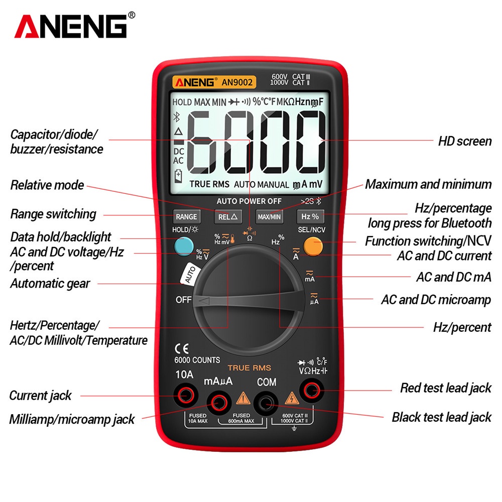 aneng-an9002-เครื่องมัลติมิเตอร์ดิจิทัล-บลูทูธ-6000-rms-ac-dc-วัดแรงดันไฟฟ้าอัตโนมัติ