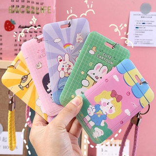 Back2Life กระเป๋าใส่บัตรลายการ์ตูนน่ารักสไตล์เกาหลี