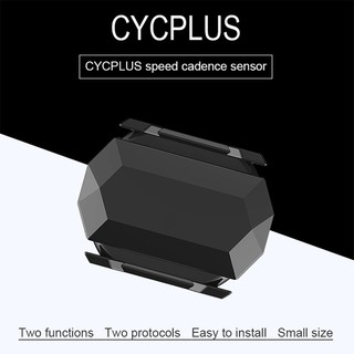 2-in-1 เซ็นเซอร์จับความเร็วและระยะทางของจักรยาน แบบไร้สาย ANT + BT สำหรับ iOS, Android