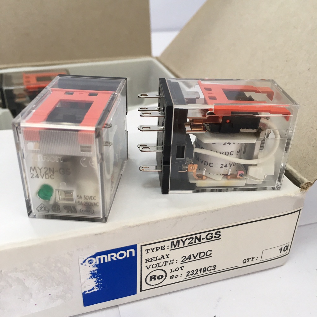 omron-relay-รุ่น-my2n-gs-ไฟ-24vdc-10ea-box-ราคาต่อ1ชิ้น-สามารถออกใบกำกับภาษีได้ค่ะ