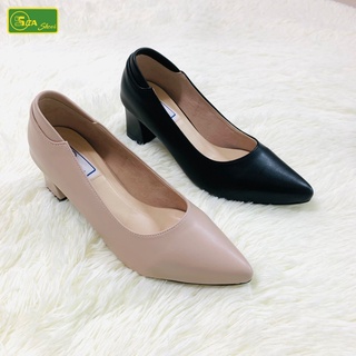 ภาพขนาดย่อของสินค้าSEA Shoes (ซีชูส์) 9752-007 รองเท้าคัทชูส้นสูง ผู้หญิง ใส่ทำงาน