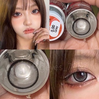 ✨Gray ขนาดตาโต (Bigeyes) ☀️กรองแสง uv ✔️จดทะเบียนถูกต้อง 🇰🇷คอนแทคเลนส์สัญชาติเกาหลี🇰🇷