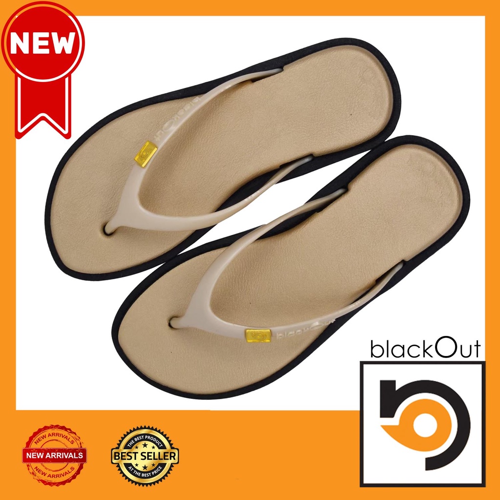 blackout-flipper-cushion-รองเท้าแตะ-แตะสวม-พื้นขาว