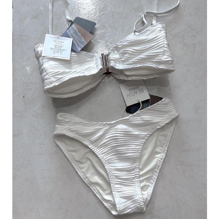 peony-bra-v-cut-bottom-wave-textured-fabric-bikini-set