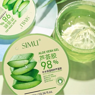 เเจลว่านหางจระเข้ Aloe Vera 98% 300ml ว่านหางจระเข้ ช่วยกระชับรูขุมขน บำรุงผิวพรรณให้ชุ่มชื้น