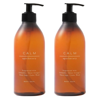 MARKS &amp; SPENCER สบู่เหลวอาบน้ำ มาร์ค แอนด์ สเปนเซอร์ อโพเธแครี คาล์ม บอดี้ วอช กลิ่นลาเวนเดอร์ 2 ขวด ขวดละ 470 มิลลิลิตร