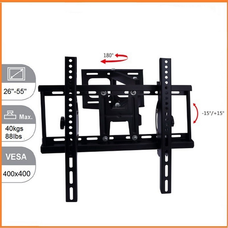 ขาแขวนทีวี-led-รองรับ-ขนาด-26-55-ปรับหัน-ซ้าย-ขวา-และ-ก้ม-เงยได้-26-55-inch-full-motion-tv-bracket