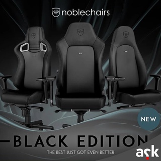 Noblechairs Black Edition (ใส่โค๊ด ASKME9EEE ลดเพิ่ม 400)