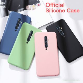 เคสสีพลาสเทส OPPOรุ่นReno5/Reno 2F/Reno4(บุกำมะหยี่)