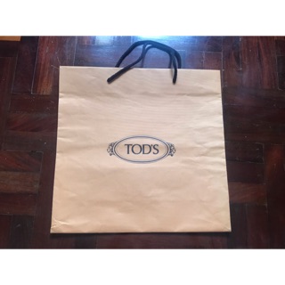 [แท้/พร้อมส่ง] ถุงกระดาษ TOD’S