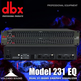 DBX EQ 231 Professional อีควอไลเซอร์ Dual Band Bass Equalizer 31 Channel AI-PAISARN Stage, Conference, Performance, ของแ