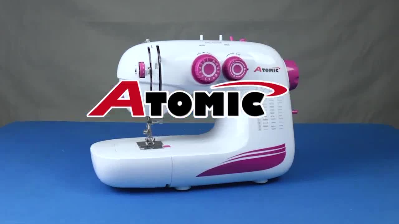 atomic-จักรเย็บผ้ากระเป๋าหิ้ว-42-ลาย-at-42-ฟรีอุปกรณ์พร้อมใช้งาน-จักรซิกแซก-จักรทำลวดลาย-จักรเย็บผ้า