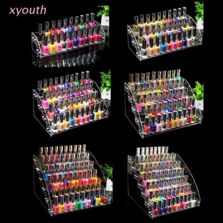 สินค้า Xy  2-7 ชั้น อะคริลิคใส ของเหลว ขวดสี กล่องเก็บของ ออแกไนเซอร์ ลิปสติก เครื่องประดับ ที่ใส่เล็บ ชั้นวางยาทาเล็บ