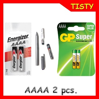 สินค้า GP Orignal Super Alkaline Battery / Energizer ถ่านอัลคาไลน์ AAAA,4A,25A,LR8,D425,E96