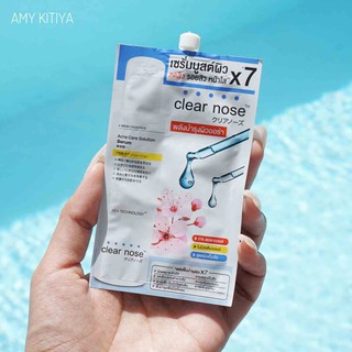 clear nose acne care solution serum 1กล่อง มี 6ซอง