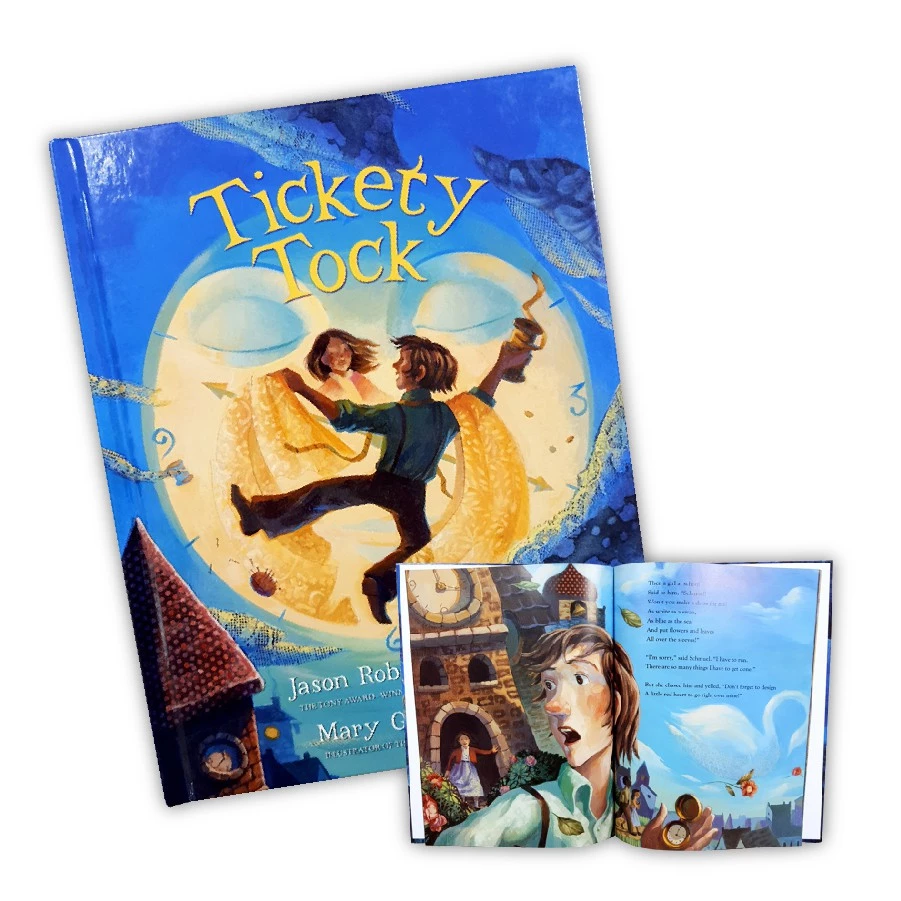 ปกหนังสือ Tickety Tock