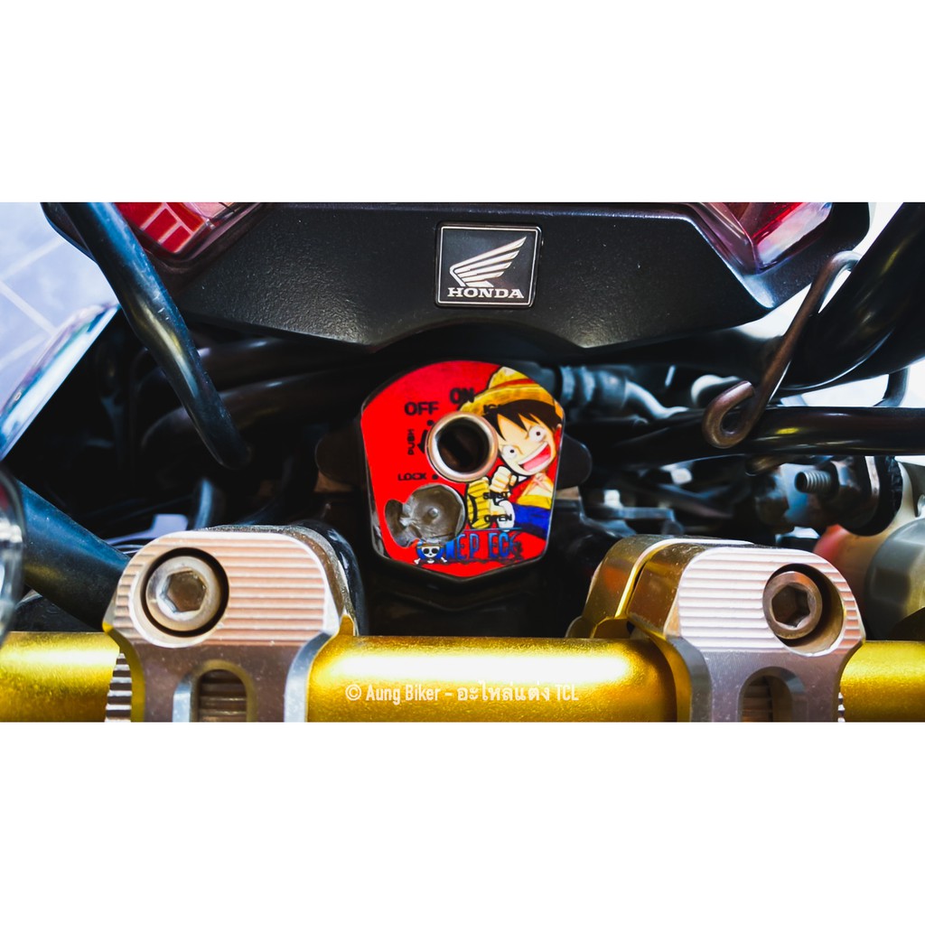 ภาพหน้าปกสินค้าสติ๊กเกอร์เบ้ากุญแจ กันรอย Honda Zoomer Sonic ซูมเมอร์ เก่า ใหม่ จากร้าน wichaiwcra บน Shopee