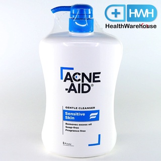 ภาพหน้าปกสินค้าAcne Aid Gentle Skin Cleanser 900 mL (โฉมใหม่) แอคเน่ เอด เจนเทิล คลีนเซอร์ สูตรอ่อนโยน สำหรับปัญหาสิว ที่เกี่ยวข้อง