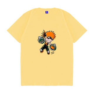 เสื้อยืดผู้ชาย เสื้อยืด ลายการ์ตูนอนิเมะ Kizaru Boku No Hero CHIBI BAKUGO S-5XL