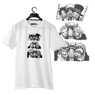 ONE PIECE ลูฟี่หุ้นส่วน Trio อะนิเมะเสื้อ Leighkt คอลเลกชัน {(H