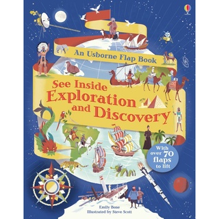 DKTODAY หนังสือ USBORNE SEE INSIDE EXPLORATION AND DISCOVERY