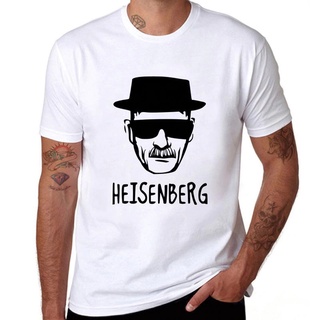 เสื้อยืด ผ้าฝ้าย พิมพ์ลาย Breaking Bad Heisenberg คุณภาพสูง สําหรับผู้ชาย GFDSF61EW4282