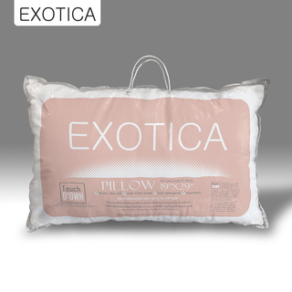 EXOTICA หมอนรุ่น Touch Down เส้นใยสังเคราะห์พรีเมียมซอฟท์เจล หุ้มด้วยผ้ากันไรฝุ่น ขนาด 19” x 29”