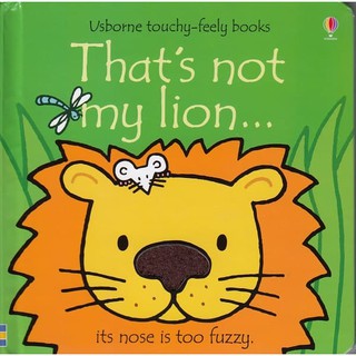DKTODAY หนังสือ USBORNE THATS NOT MY LION (AGE 3+ MONTHS)