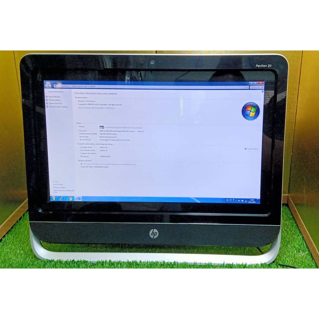 คอมพิวเตอร์ HP Pavilion TouchSmart 20 Allinone มือสอง หน้าจอทัชได้