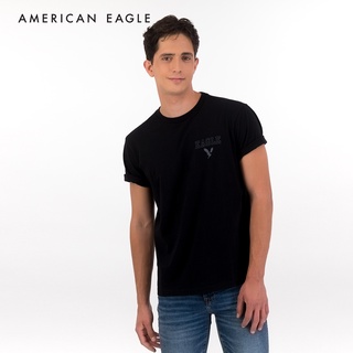 ผ้าฝ้าย 100%American Eagle Eagle Graphic T-Shirt เสื้อยืด ผู้ชาย กราฟฟิค( MGR 017-5600-001)S-3XL