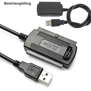 BSBL USB 2.0 To IDE SATA Adapter Converter Cable For 2.5 3.5 Inch Hard Drive HD BL
