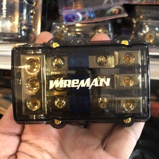 ฟิวส์เครื่องเสียงรถยนต์ เข้า1ออก3 WireMan WM-895