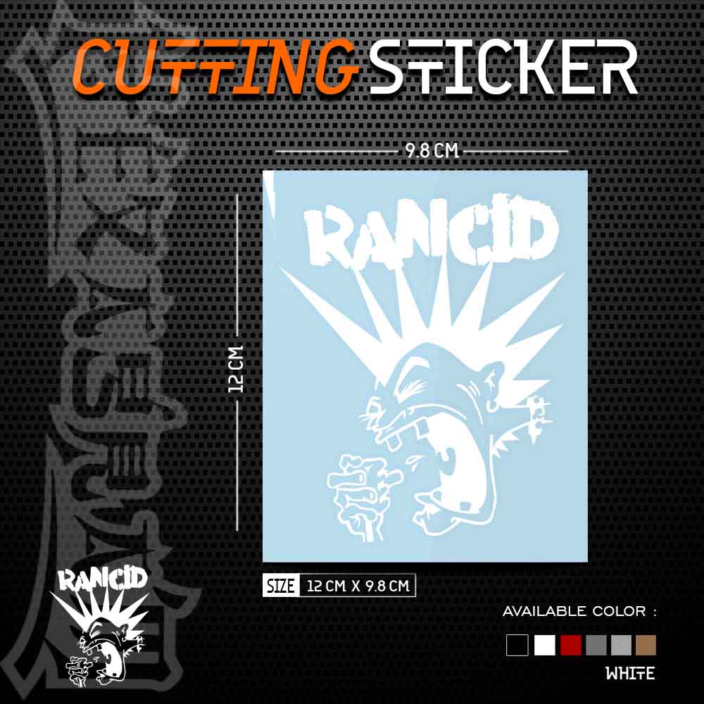 สติกเกอร์ตัดเพลง-rancid-สติกเกอร์ตัดวง-rancid