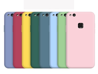 เคสโทรศัพท์มือถือซิลิโคน สีพื้น กันกระแทก สำหรับ Huawei nova lite